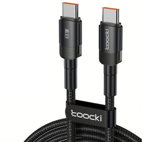 Cable De Carga 1m Tipo C A Tipo C Carga Super Rápida 100w